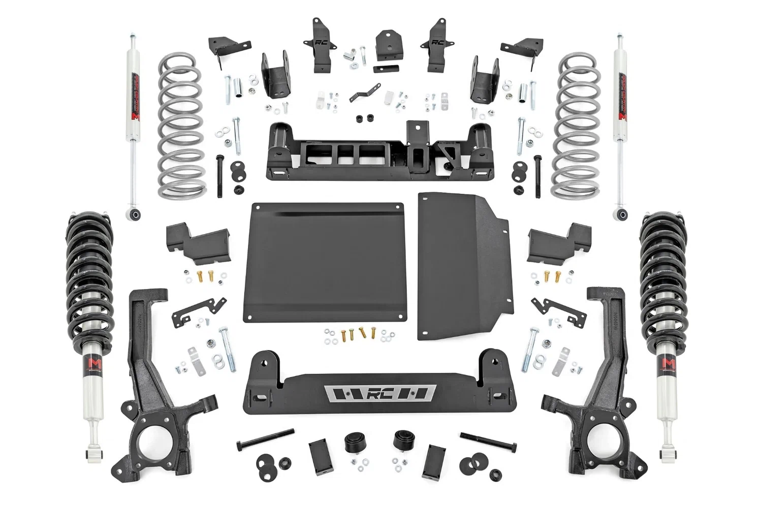Rough Country _ 6 Inch Lift Kit _ M1 Strut _ Rear Coil _ Toyota Tundra 4WD (2022-2025)